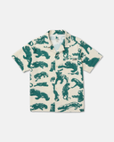 RVCA Mens TJP All Over Short Sleeve Shirt - Ceramic