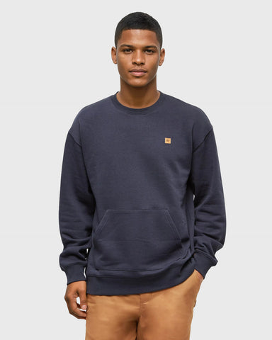 Tentree Mens Turner Crew - Midnight Blue