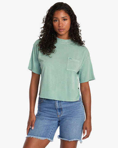 RVCA Womens Kinney Tee Pocket T-shirt