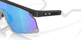 Oakley BXTR Sunglasses - Matte Black W/ Prizm Sapphire