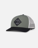 Salty Crew Mens Sealine Retro Trucker Hat - Olive/Black