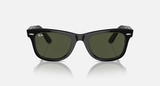 Ray-Ban Wayfarer Sunglasses - Black W/ G-15 Green