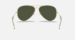 Ray-Ban Aviator Large Metal Sunglasses - Arista Gold W/ G-15 Green