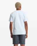 Volcom Men's Chaotic Short Sleeve Tee - Light Blue Acid