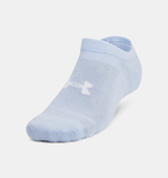 Under Armour Unisex UA Essential Cushion  6-Pack No-Show Socks