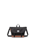 Herschel Cove Messenger Small - 7.5L - Black/Saddle Brown