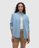 Tentree Women's Denim Sloan Shirt - Light Wash