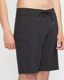 Volcom Men's Lido Solid Mod 20" Boardshorts - Black