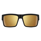 Spy Cyrus Sunglasses - Matte Black - Happy Bronze Gold Mirror