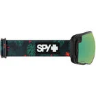 Spy Waypoint Snow Goggle - Island Glow w/ Happy Bronze with Tropical Green Mirror & Happy LL Persimmon with Silver Mirror