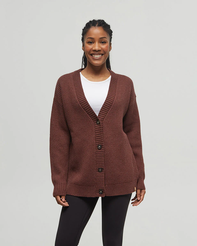 Tentree Women's Highline Oversized Button Cardigan