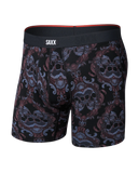 Saxx Vibe Xtra Soft Comfort Underwear - Skull Brocade - Black