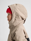 Burton Kids' Frostner 2L Anorak Jacket - Summit Taupe / True Black