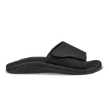 OluKai Mens Nalu Versatile Slide - Black