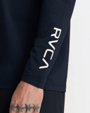 RVCA Mens Surf Long Sleeve Shirt - Black