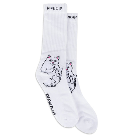 Ripndip Lord Nermal Socks - White