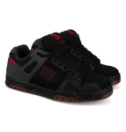 DC Mens Stag Shoes - Black/Red