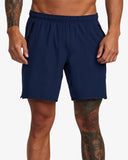 RVCA Mens Yogger Stretch 17" Short - Midnight