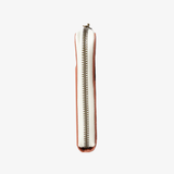 Thread Leather Zipper Wallet - Mozi