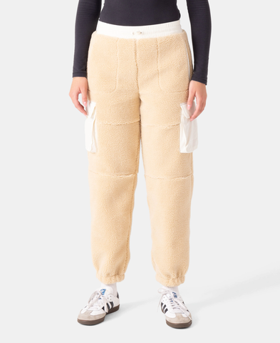 Roxy Rita Sherpa Jogger - Desert