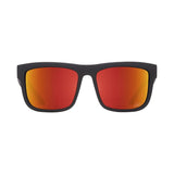 Spy Discord Sunglasses - + Dale Jr Matte Black - Happy Gray Green with Orange Spectra Mirror