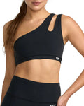 RVCA Womens VA One Shoulder Bra - Black