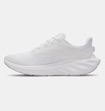 Under Armour Women's UA Charged+ Ascend Running Shoes - White / Halo Gray - 100