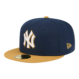 New Era New York Yankees 9FIFTY Snapback Hat - Navy Blue / Khaki