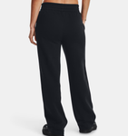 Under Armour Women's UA Rival Fleece Straight Leg Pant - Black / White - 001