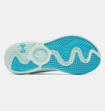 Under Armour Womens Ace Low 2 - White / Refresh Mint / Blue Blur - 100