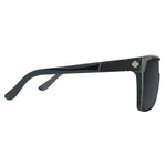 Spy Flynn Sunglasses - Translucent Gunmetal - Happy Gray Gunmetal Spectra Mirror