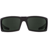 Spy General ANSI Sunglasses  - SOSI Black ANSI RX - Happy Gray Green