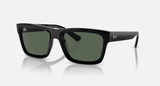 Ray-Ban Warren Sunglasses - Black W/ Dark Green