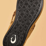 OluKai Women's Lei Leather Sandals - Tan
