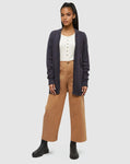 Tentree Women's Prairies Nep Cardigan - Midnight Blue Nep