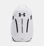 Under Armour UA Hustle 6.0 Backpack - White / Black