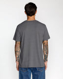 RVCA Mens Harvester Short Sleeve Tee - Smoke