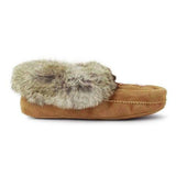 Manitobah Women's Tipi Suede Moccasin - Oak