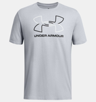 Under Armour Men's UA GL Foundation Short Sleeve - Mod Gray Medium Heather / White - 011