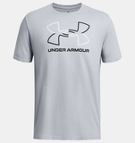 Under Armour Men's UA GL Foundation Short Sleeve - Mod Gray Medium Heather / White - 011