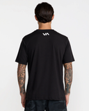 RVCA Mens Icon Short Sleeve Tee - Black