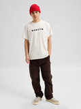 Burton Process 27 Short Sleeve T-Shirt - Stout White