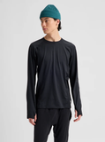 Burton Men's Synthetic Midweight Base Layer Crew - True Black