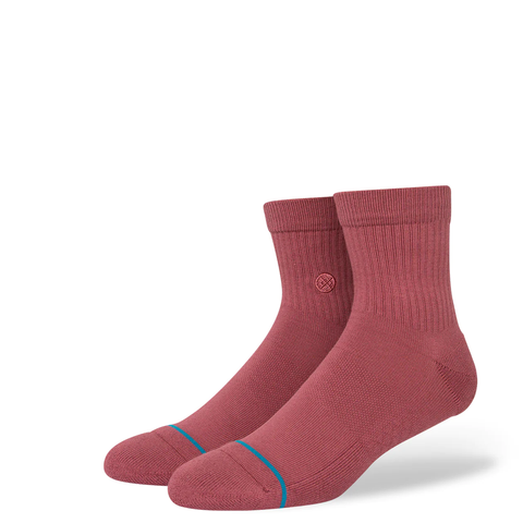Stance Icon Quarter Socks - Rebel Rose
