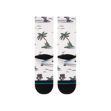 Stance Kool Katz Surf Crew Socks - Canvas