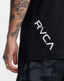 RVCA Mens Sport Vent Short Sleeve Tee - Black