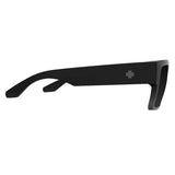 Spy Cyrus Sunglasses - Soft Matte Black Fade - Happy Gray Green Black Mirror