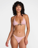 RVCA Womens Roma Skimpy Bikini Bottoms - Orchid