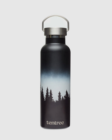 Tentree Creekstone 600ML Insulated Waterbottle - Meteorite Black Juniper