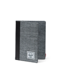 Herschel Raynor Passport Holder - Raven Crosshatch